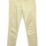 Vervet Flying Monkey Skinny Jeans Leggings Stretch Denim Light Yellow L7384 Womens 27 Photo 0