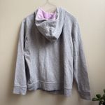 The North Face  Women's Light Gray Hooded Sweatshirt Pocket Tropical Size Large Photo 3