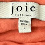 Joie  Orange Lytle Sleeveless Drawstring Tassel 100% Cotton Gauze Tank Top size S Photo 7