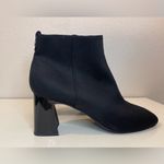 NYDJ  Women's Cheree High Block Heel Fabric Ankle Black‎ Boots Size 10 M Photo 2