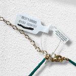 Free People  Freshwater Pearl Bolo Necklace Teal Green Bohemian Beach Dainty NWT Photo 14