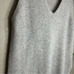 Pure Collection 100% Cashmere Gray Sleeveless Knit Top Size M Size M Photo 8
