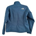 The North Face TNF Coat Womens Blue Paisley APEX Softshell Ski Jacket Small Photo 1