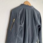 ALBION FIT  Bomber Jacket Gray Photo 5