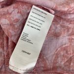 Free People NWT  Mimi Orange Lavender Combo Patterned Tank Top Flowy Tunic XS Photo 7