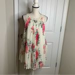 Free People pleated floral swing tent dress size XS blogger favorite spring Photo 1