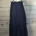 Boutique Navy crocheted beach maxi dress Zach Photo 9