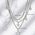 ☑️☑️☑️BOGOHO ☑️☑️☑️Elegant Silver Star Multi Photo 1