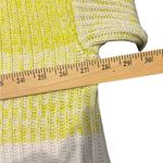 EXPRESS  green yellow ombré oversized sweater size small Photo 6