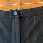 RUTI Dana striped straight leg dress pant size XXL gorpcore Black Photo 4