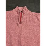 Karen Scott Karen Scott Small Zip Lt Pink Sweater D-211 Photo 1
