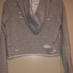 Rue 21 Distressed Cropped Hoodie Photo 2