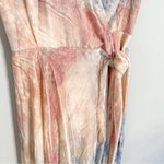 Free People Desert Flower Velvet Maxi Dress NWT XS Pink Blue Tie Dye Photo 15