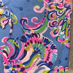 Lilly Pulitzer NWOT  Pink and Blue Leggings Size L 8-10 Photo 1