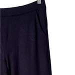 Chico's  Zenergy Womens Pants Size XS Blue Pull On Ruched Hem Mid Rise Pants NWT Photo 2