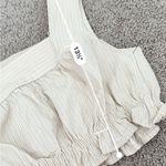 Urban Renewal Cream Smocked Crop Tank Top Photo 4