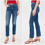 💕MOTHER💕 The Insider Flood Jeans ~ Over The Top 33 NWOT Blue Photo 10