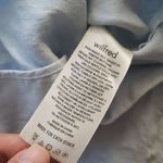 Wilfred  Sky Blue Chic Feminine Casual Trendy Lightweight Linen Shirt Size XXS Photo 4