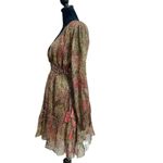 Anthropologie NEW Raga Size Small Dress Mini Boho Long Sleeve Tassels Photo 4