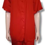 Vintage Kelly Reed 2 Pc Pajama Set-Medium-Embroidered Floral Yoke-Sheer-NEW Photo 4