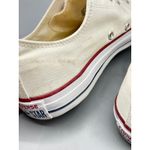 Converse  Sz 10 Womens Sneakers Chuck Taylor All Star Low Top Canvas  Cream White Photo 7