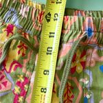 ZARA Linen Multicolored High Waisted Shorts Womens Size XS Photo 9