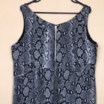 Michael Kors MICHAEL Women’s Snakeskin Print Sleeveless Sheath Dress Photo 4