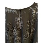 Torrid Size 2X Black Floral Embroidered Long Sleeve Wrap Dress With Tie Belt Photo 9