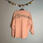 Disney Walt  World peach and gold spirit jersey tee Photo 1