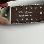 Blazin Roxx Blazin' Roxx Women's Brown Western Belt Silver Accents Studded Size M Photo 4