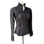 Lululemon Gray Heather Define Full Zip Jacket, Sz 4 Photo 4