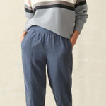 Faherty  Arlie Tencel Linen Organic Cotton‎ Blend Pants small boho coastal preppy Photo 0