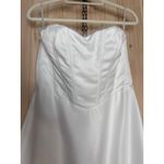 Lulus NWT Eternal Gratitude White Floral Embroidered Strapless Maxi Dress Sz L Photo 6