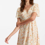 Billabong  Short & Sweet Women’s Multi Floral Mini Dress Photo 0