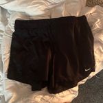 Nike Black Athletic Shorts with Relaxed Fit Photo 0