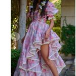 Selkie Sugar Mushroom Tree Hugger Dress Pink Size XS Photo 0