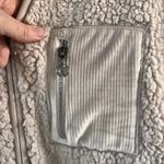 Victoria's Secret  On Point Women's Zip Front Teddy Jacket Beige Size L Photo 5