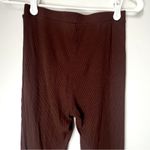 Naked Wardrobe  Brown Full Length Pull-on Leggings Women's Medium Photo 6