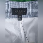 Talbots NWT Blue and White Checkered Pants size 6 Petite Photo 4