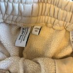 & Other Stories & Other Stories Cream Sweat Shorts Drawstring Pull On Stretch Khaki EU 36 Photo 2