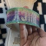 Juicy Couture rainbow rhinestone sandals Photo 2