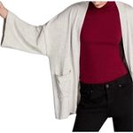 ZARA ✨ Grey Open Front Oversized Slouchy Knit Kimono Style Sz Small Cardigan✨ Photo 4