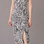 Anthropologie Jacquard Cut Out Midi Dress Photo 0