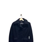 Moda International Wool Peacoat Black Size XS Y2K Photo 2