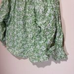 Rails  Mariah Blouse Top Green Texture Floral Photo 8