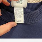 Navy USA American Queen Sweatshirt large Blue Photo 3