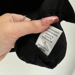 TEMPTED Vintage Y2K Jane Margolis Vibes Black Short Sleeve Grunge Blazer Blouse Size L Photo 8