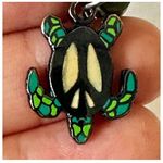 KB green peace turtle pendant necklace Photo 7