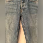 RE/DONE REDONE Women’s Blue Washed Straight Leg Cotton Denim Jeans Size 26 Photo 5
