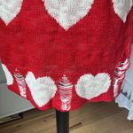 Red Heart Sweater Dress Photo 1